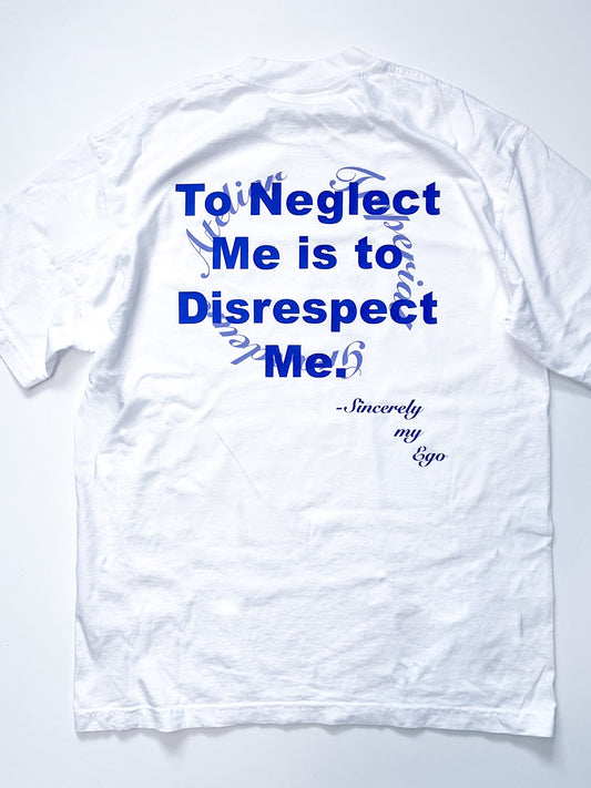 Sincerely My Ego Tee Royal