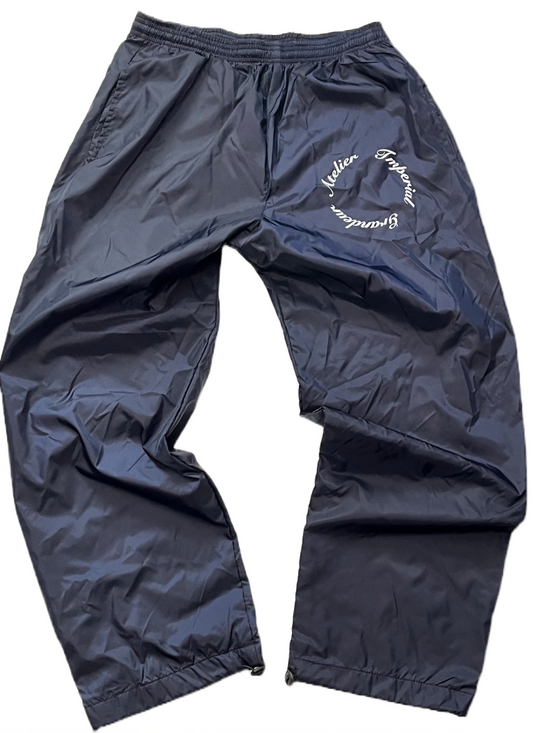 Luxe Nylon Pants Navy