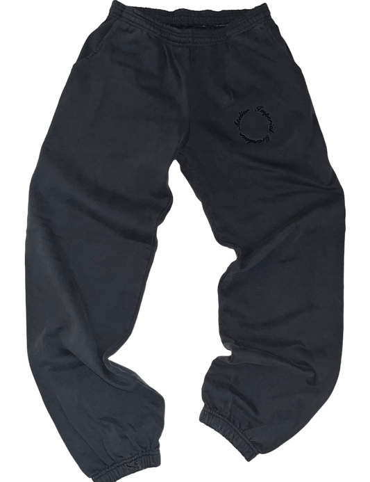 IGA Sweatpants Ash Black